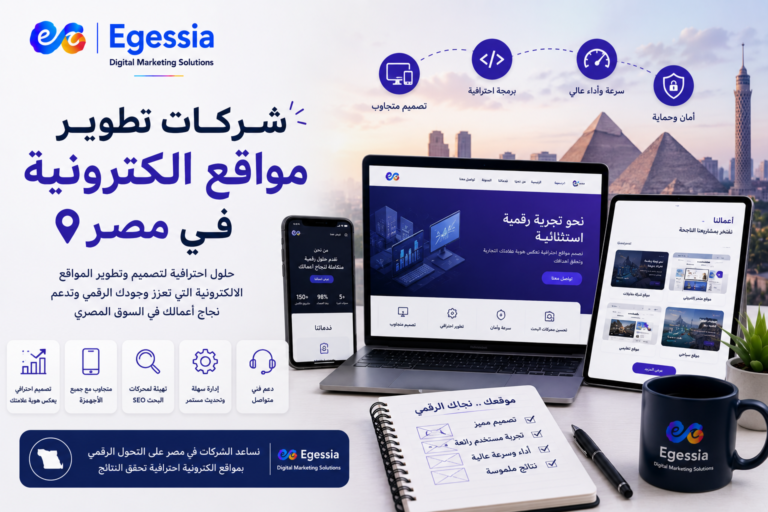 شركات تطوير مواقع الكترونية في مصر