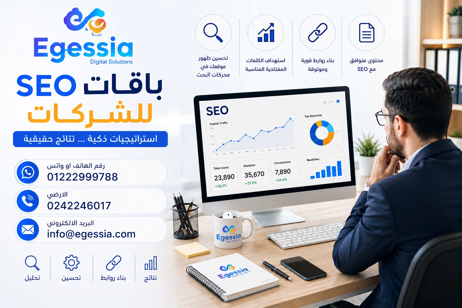 باقات SEO للشركات 