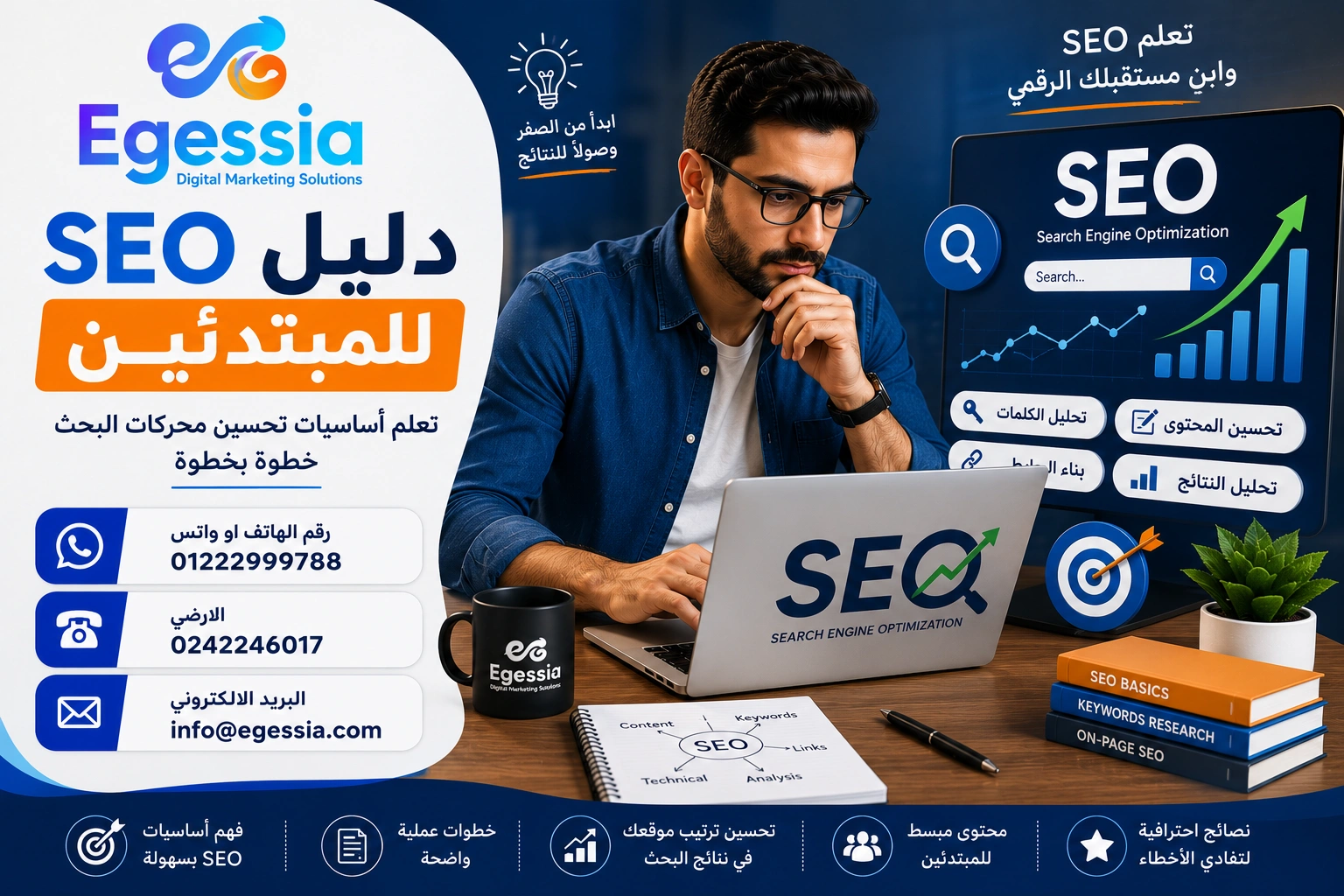 دليل SEO للمبتدئين
