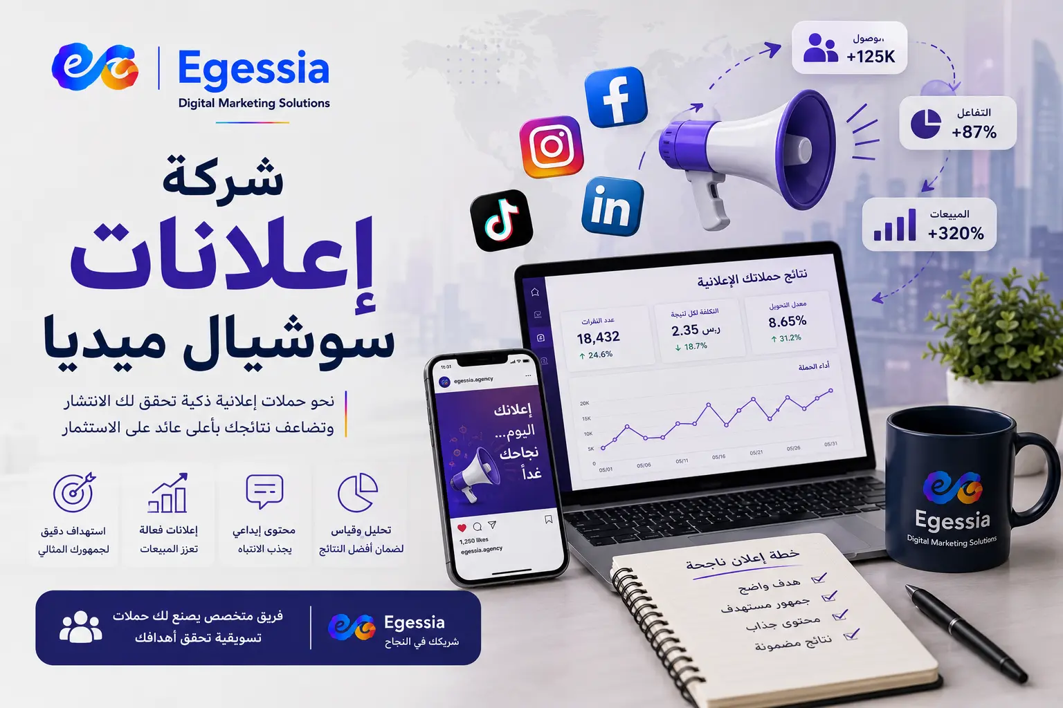 شركة اعلانات سوشيال ميديا