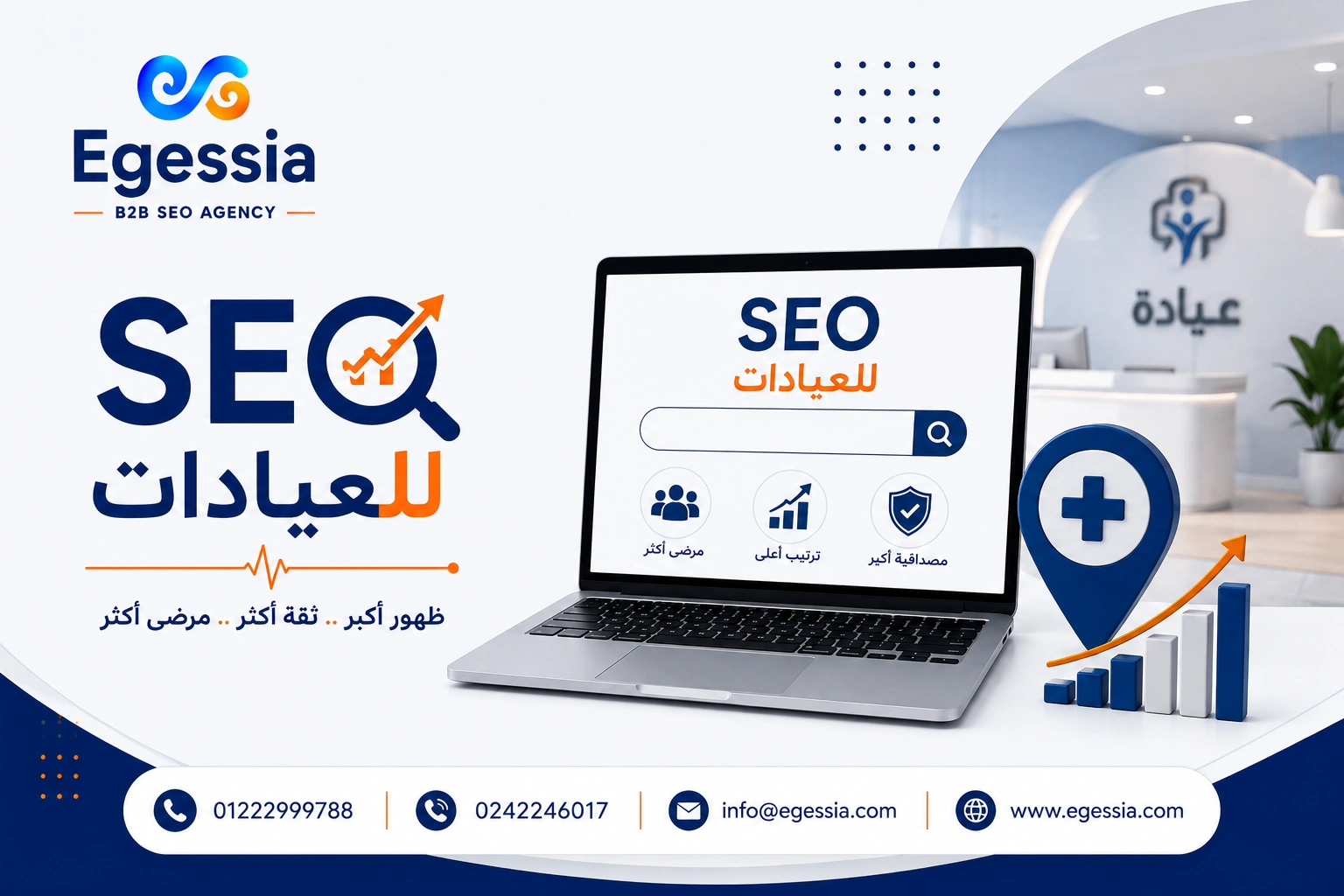 SEO للعيادات