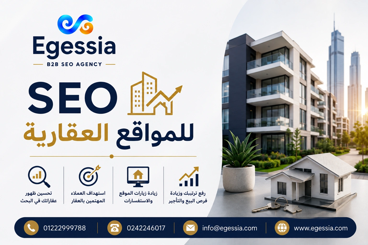 SEO للمواقع العقارية