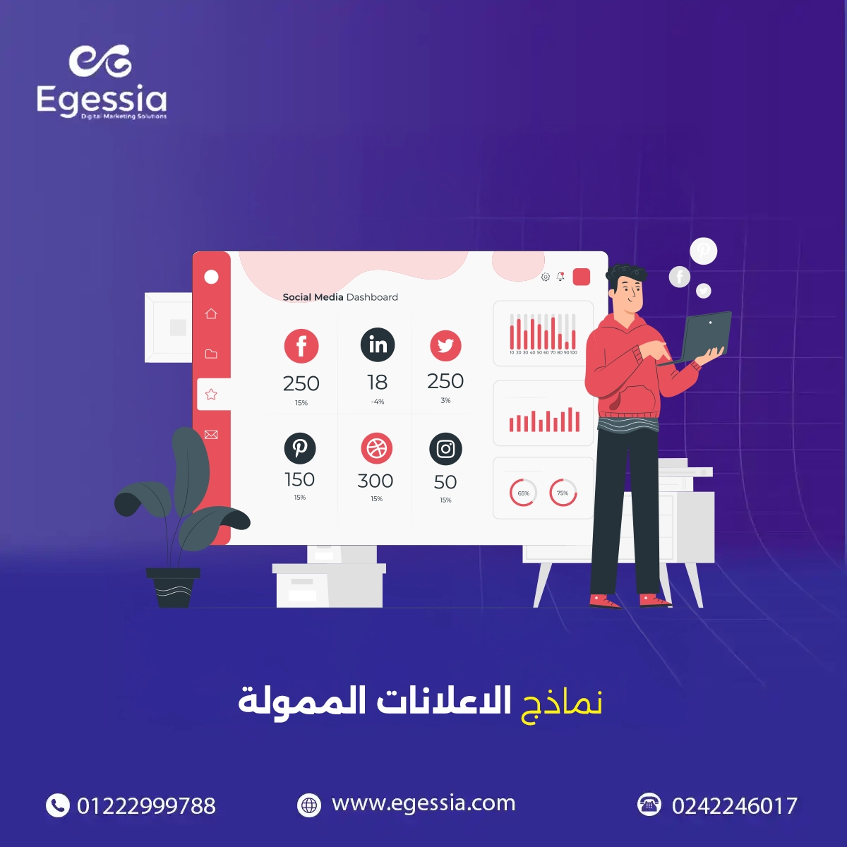 نماذج اعلانات ممولة